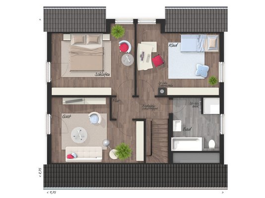 Flair-125-Dachgeschoss-Elegance